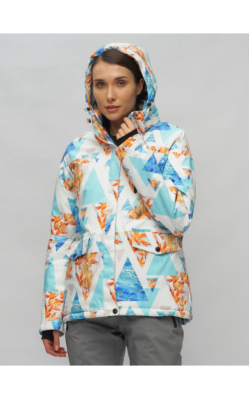 Женский горнолыжный костюм зимний.