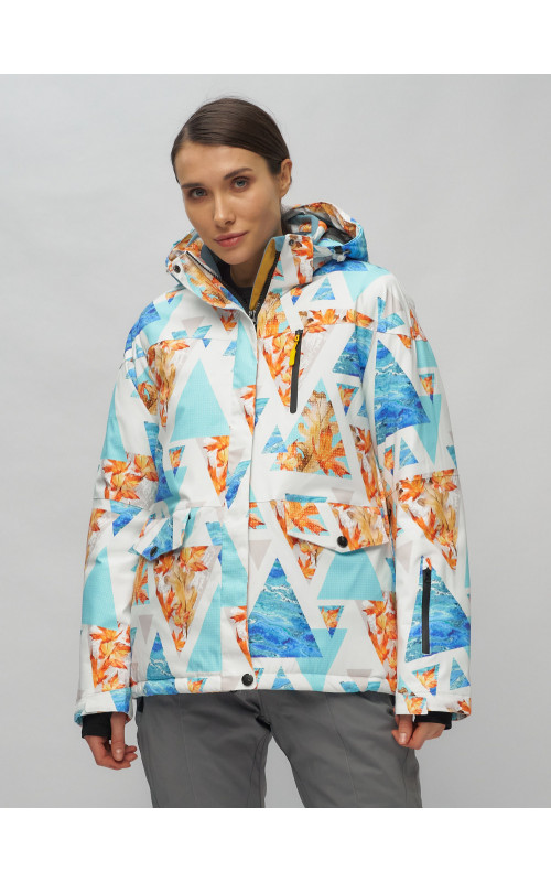 Женский горнолыжный костюм зимний.