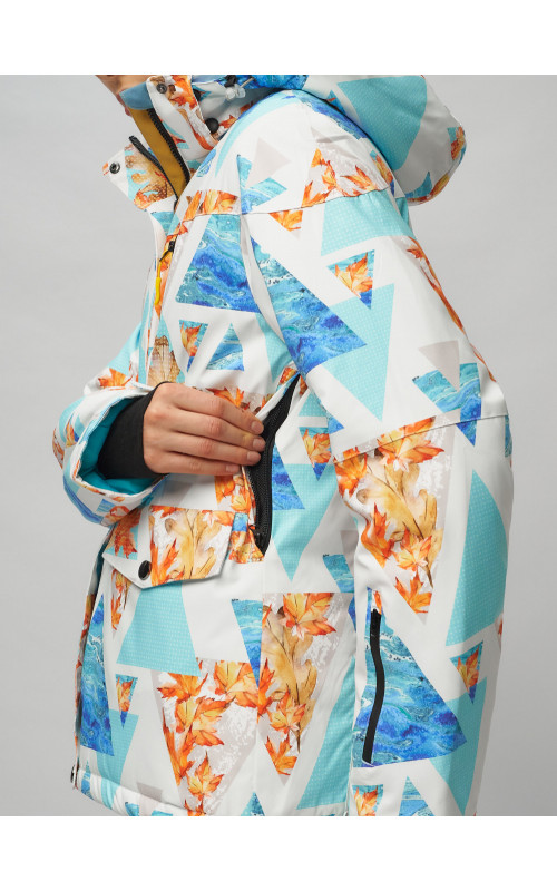 Женский горнолыжный костюм зимний.