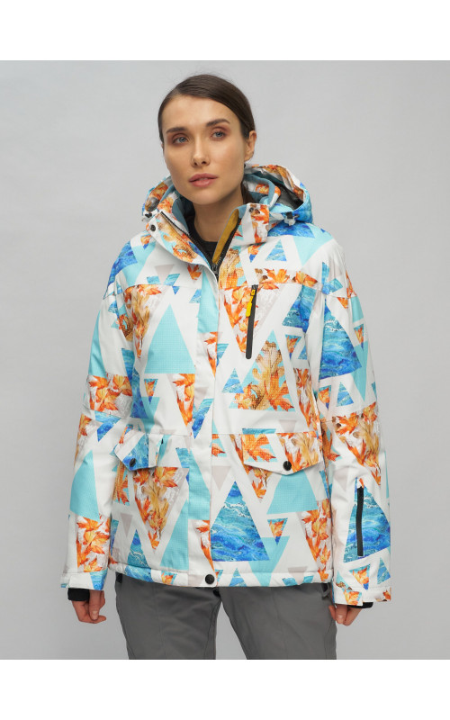 Женский горнолыжный костюм зимний.