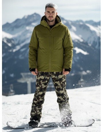 Мужской горнолыжный костюм MTFORCE для зимы: комфорт и защита.