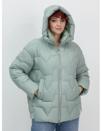 Женский пуховик с искусственной овчиной: тепло и стиль зима 2025