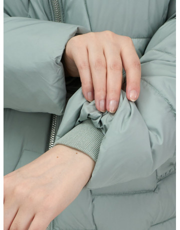 Женский пуховик с искусственной овчиной: тепло и стиль зима 2025