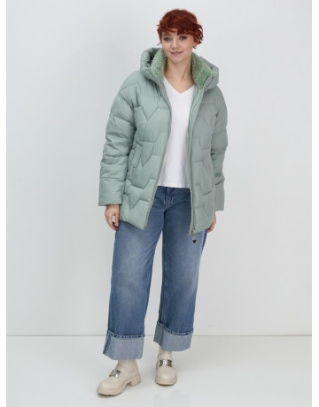 Женский пуховик с искусственной овчиной: тепло и стиль зима 2025