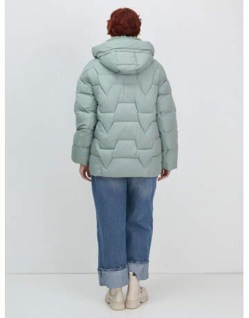 Женский пуховик с искусственной овчиной: тепло и стиль зима 2025