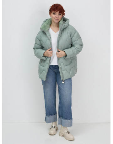 Женский пуховик с искусственной овчиной: тепло и стиль зима 2025