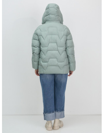 Женский пуховик с искусственной овчиной: тепло и стиль зима 2025