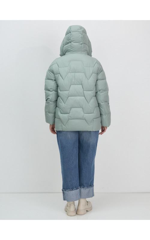 Женский пуховик с искусственной овчиной: тепло и стиль зима 2025