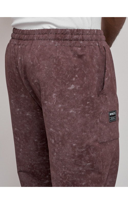 Мужские спортивные трикотажные штаны прямого кроя для активного образа жизни