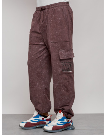 Мужские спортивные трикотажные штаны прямого кроя для активного образа жизни