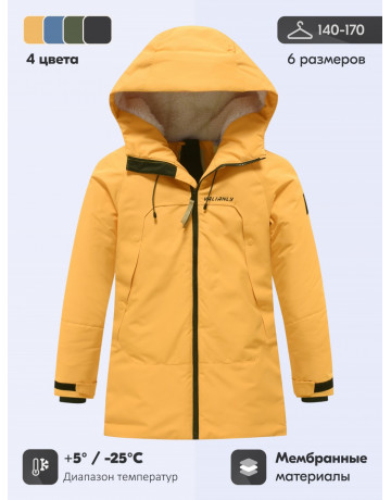 Зимняя парка для мальчика-подростка.