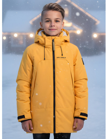 Зимняя парка для мальчика-подростка.