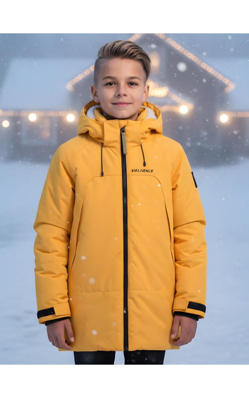 Зимняя парка для мальчика-подростка.