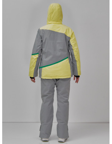 Женская горнолыжная куртка с ярким принтом: стиль и тепло