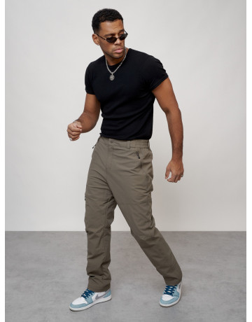 Мужские брюки с утеплителем флис