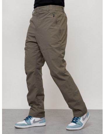 Мужские брюки с утеплителем флис