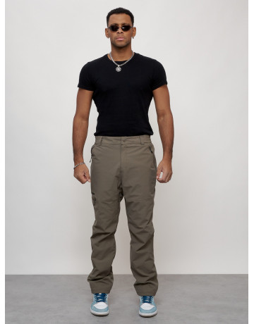 Мужские брюки с утеплителем флис