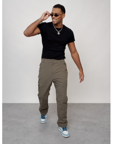 Мужские брюки с утеплителем флис