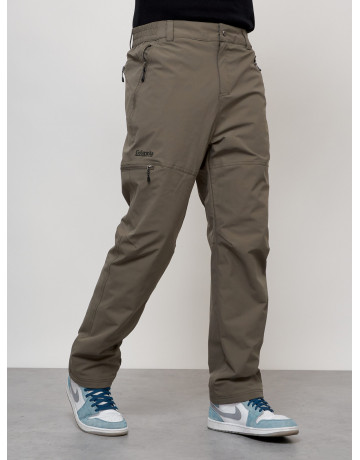 Мужские брюки с утеплителем флис