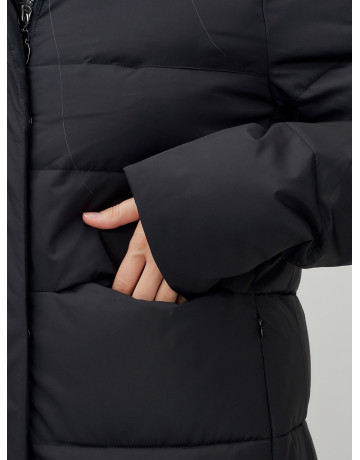 Длинный зимний пуховик для молодёжи