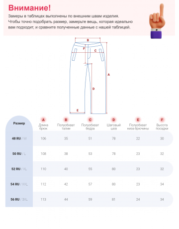 Горнолыжные брюки мужские утеплённые.