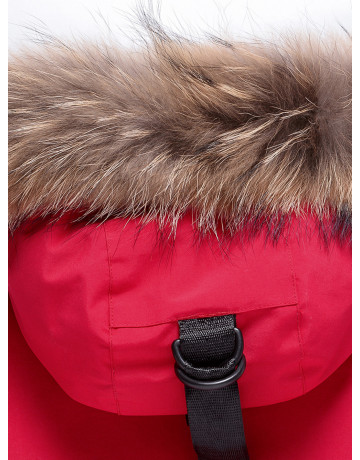 Удлинённая зимняя парка для девочек Valianly для зимних видов спорта.