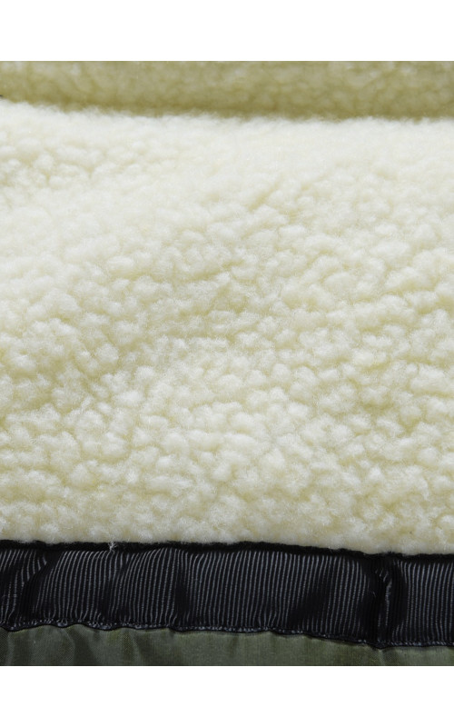 Зимняя парка для мальчика-подростка с мехом енота.