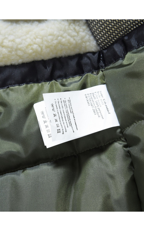 Зимняя парка для мальчика-подростка с мехом енота.