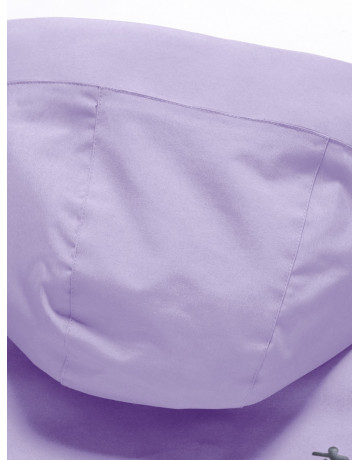 Зимняя женская парка с капюшоном для активного образа жизни.