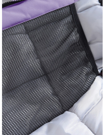 Зимняя женская парка с капюшоном для активного образа жизни.