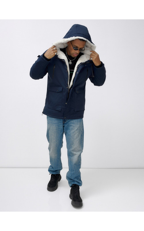 Мужская зимняя парка для активного отдыха