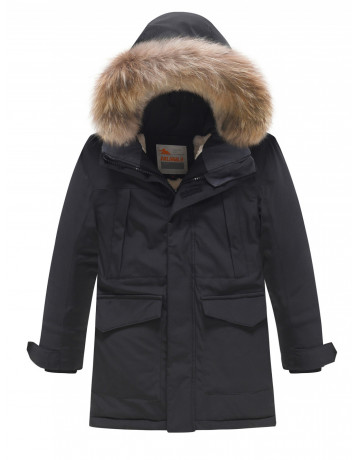 Зимняя парка для мальчика Valianly: стиль и защита в активном отдыхе