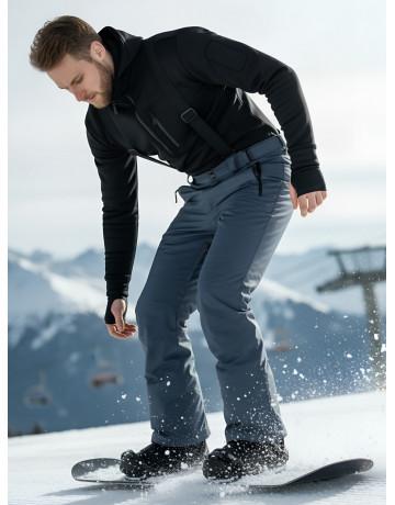 Горнолыжные брюки мужские водонепроницаемые.