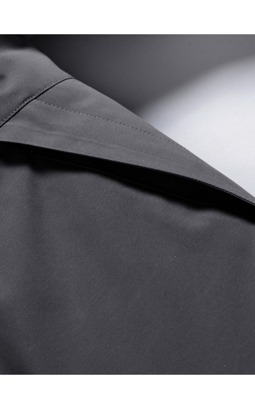 Детская зимняя парка для девочки, розовая, с капюшоном и мехом.