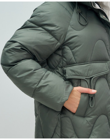 Женский зимний пуховик «Модный», тёплый и стильный.