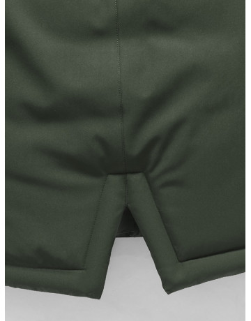 Тёплая парка для девочки с регулируемой посадкой.