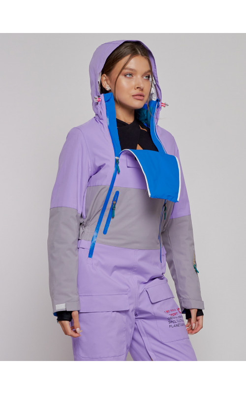 Зимний женский комбинезон для горнолыжного спорта