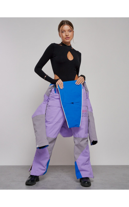 Зимний женский комбинезон для горнолыжного спорта