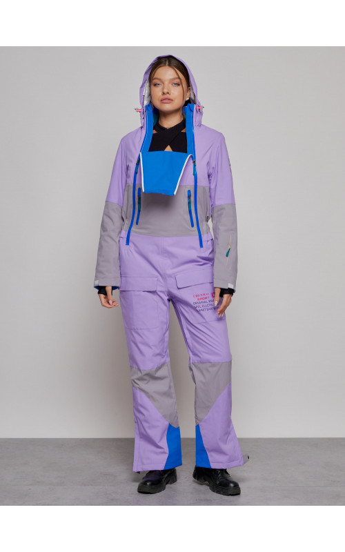 Зимний женский комбинезон для горнолыжного спорта