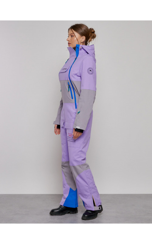 Зимний женский комбинезон для горнолыжного спорта