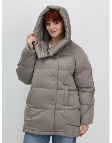 Женский зимний пуховик с капюшоном, длинный, водонепроницаемый.
