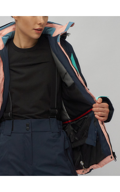 Женский горнолыжный комплект: куртка и брюки.