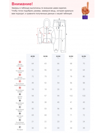 Мужской утеплённый спортивный костюм с начёсом.