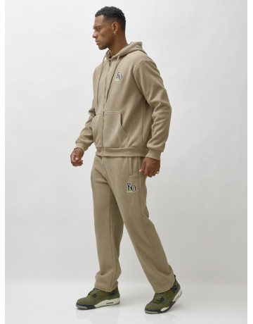 Утеплённый мужской спортивный костюм с начёсом.