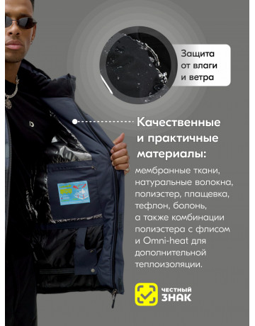 Зимний горнолыжный костюм для мужчин.