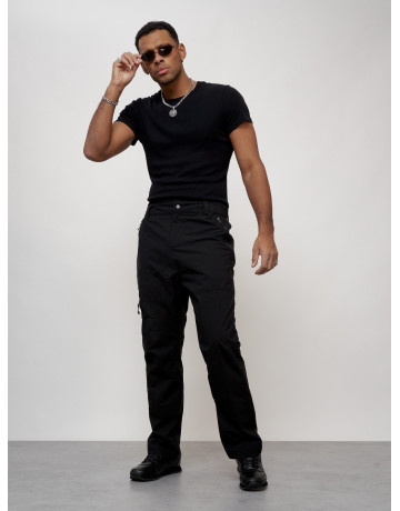 Туристические мужские брюки с утеплителем на флисе.