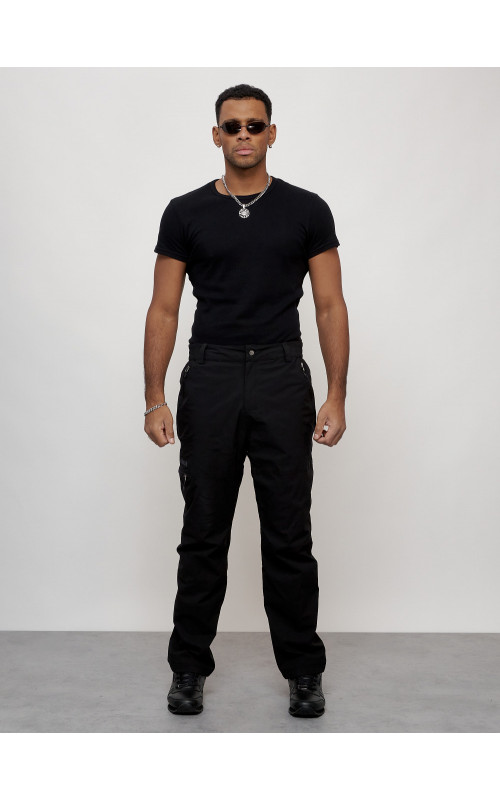 Туристические мужские брюки с утеплителем на флисе.