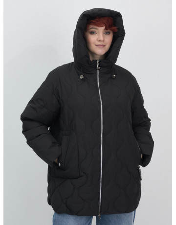 Женская утеплённая куртка с капюшоном для осени и зимы, свободный покрой