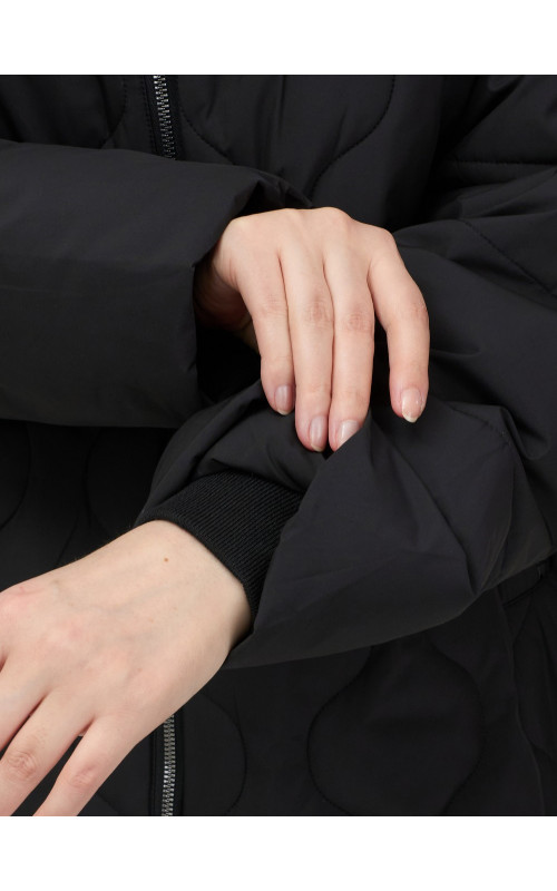 Женская утеплённая куртка с капюшоном для осени и зимы, свободный покрой