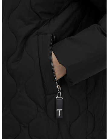 Женская утеплённая куртка с капюшоном для осени и зимы, свободный покрой